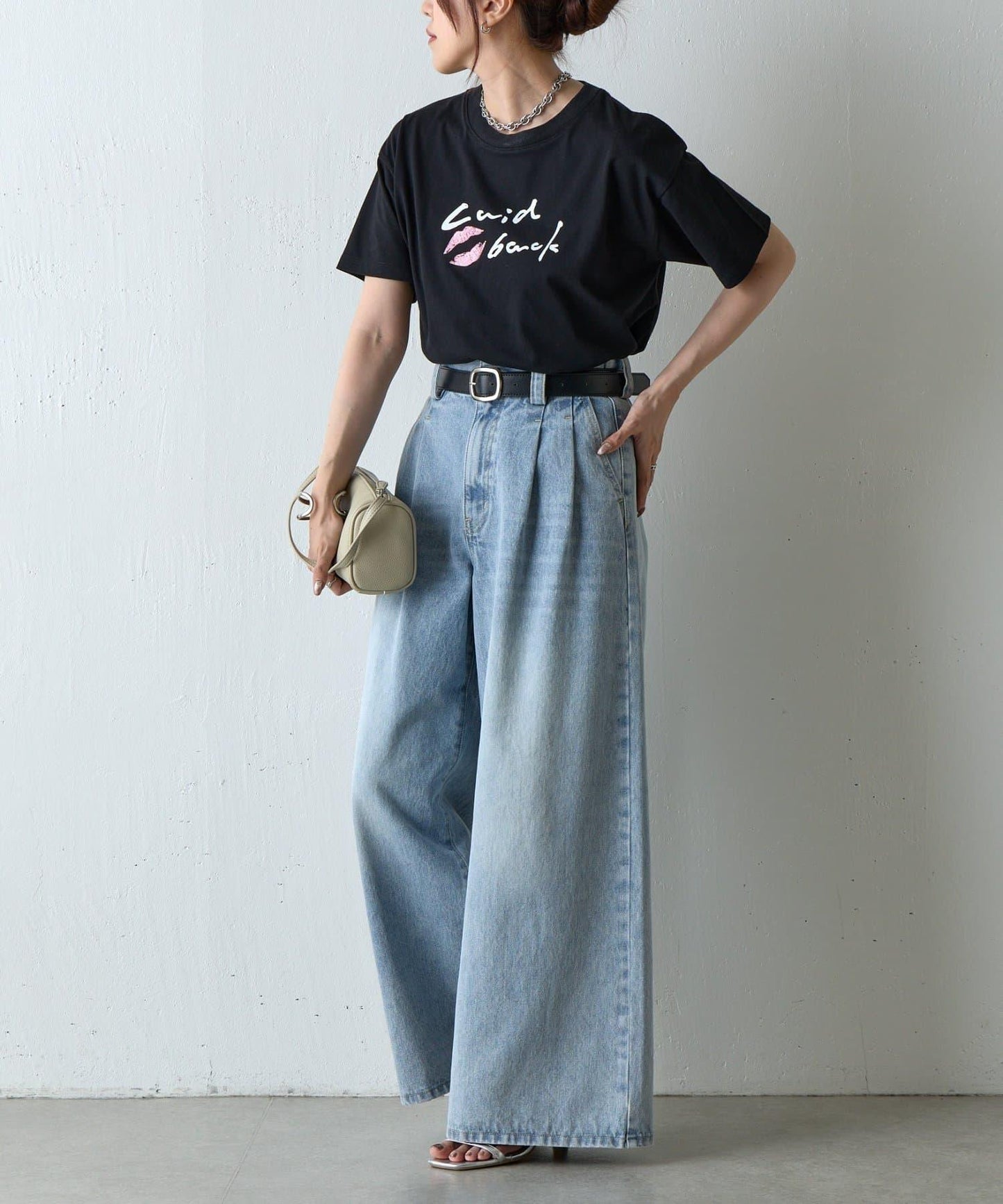 【AW】Lips印花T恤