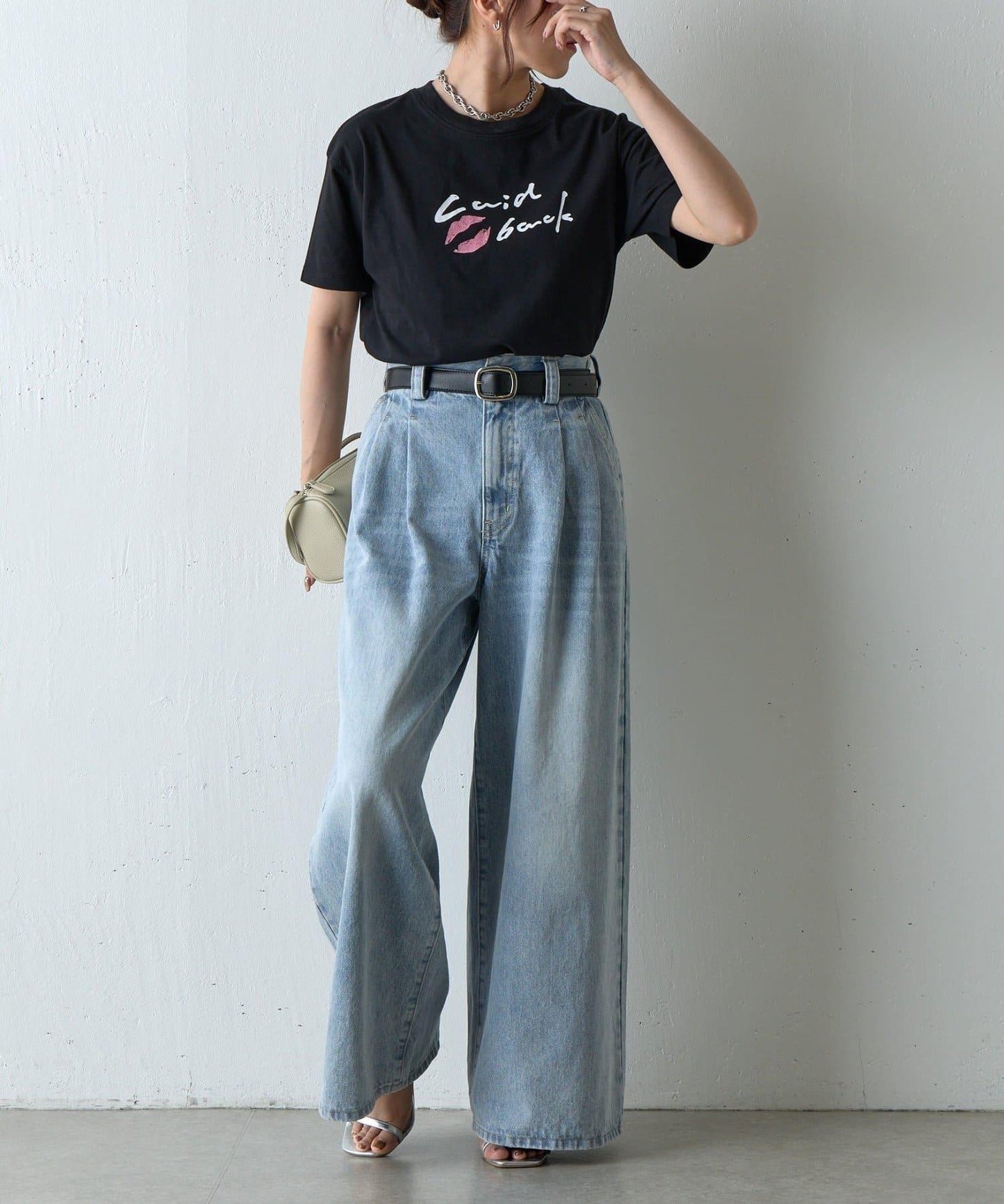 【AW】Lips印花T恤