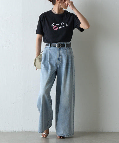 【AW】Lips印花T恤