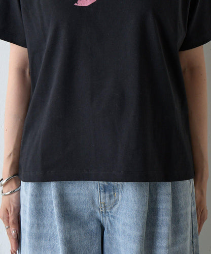 【AW】Lips印花T恤