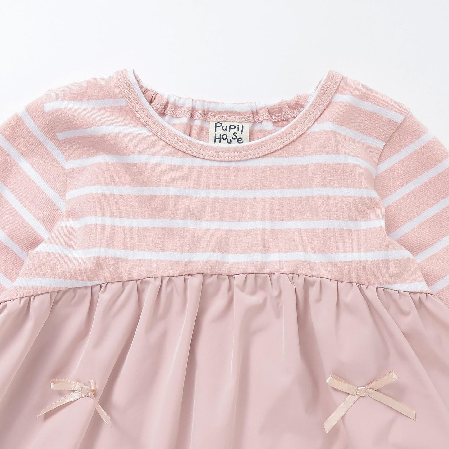 拼接條紋長袖T恤