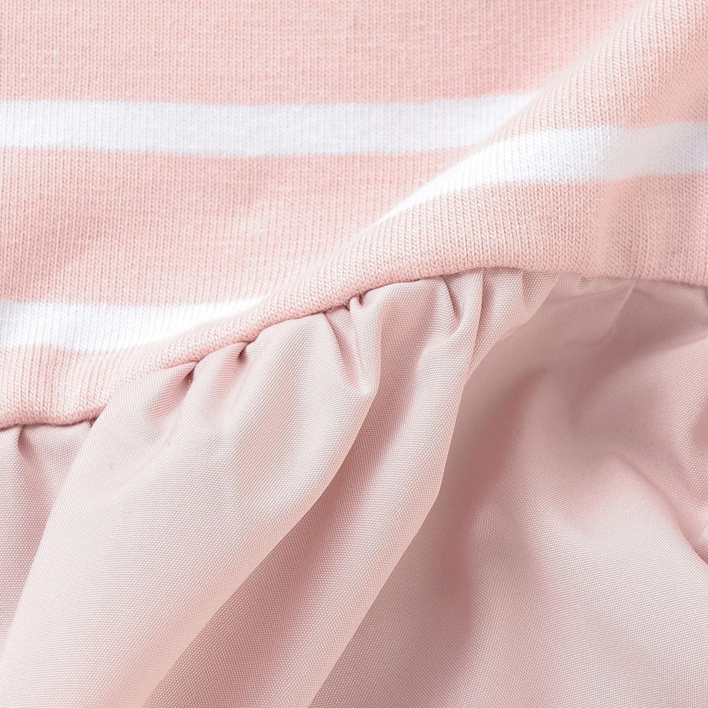 拼接條紋長袖T恤