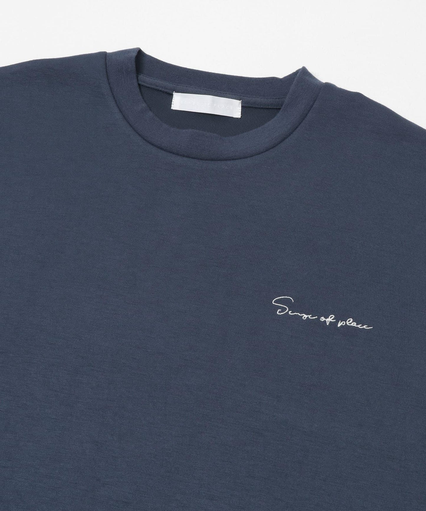 部分色 刺繡加厚長袖T恤