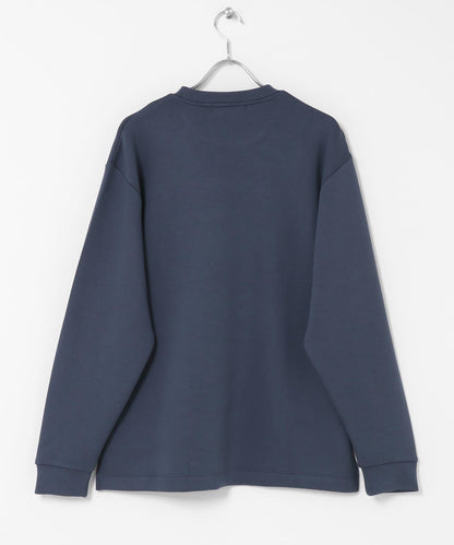 部分色 刺繡加厚長袖T恤