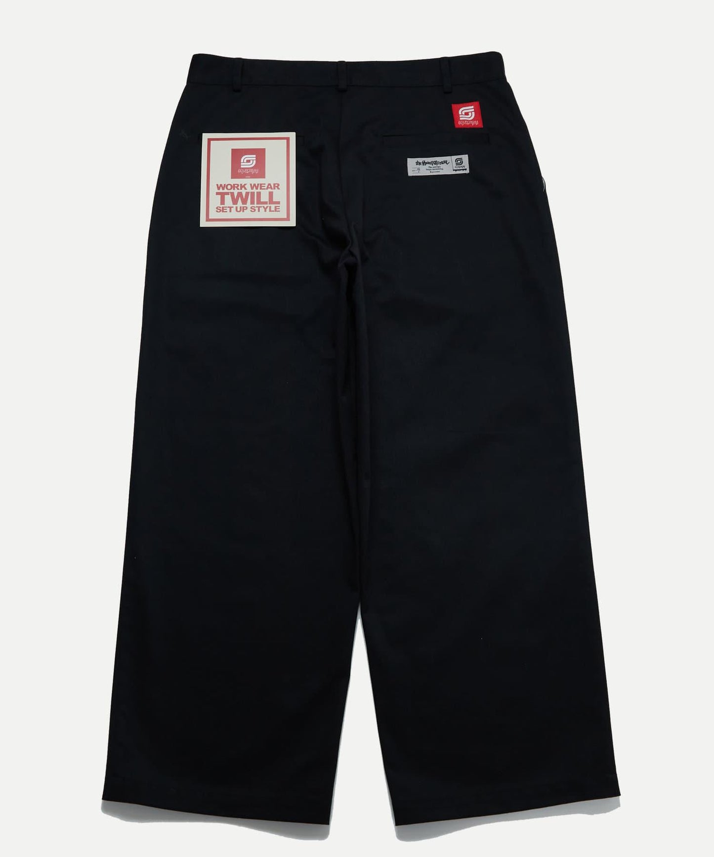【WHO'S WHO gallery】【Sourcream】斜紋工裝長褲