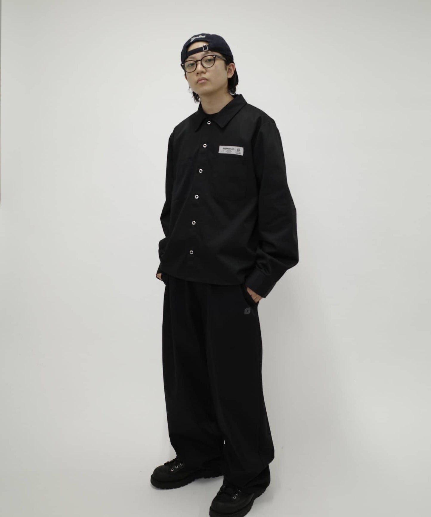 【WHO'S WHO gallery】【Sourcream】斜紋工裝長褲