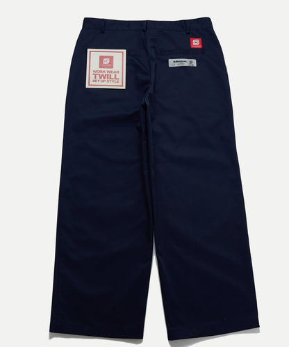 【WHO'S WHO gallery】【Sourcream】斜紋工裝長褲