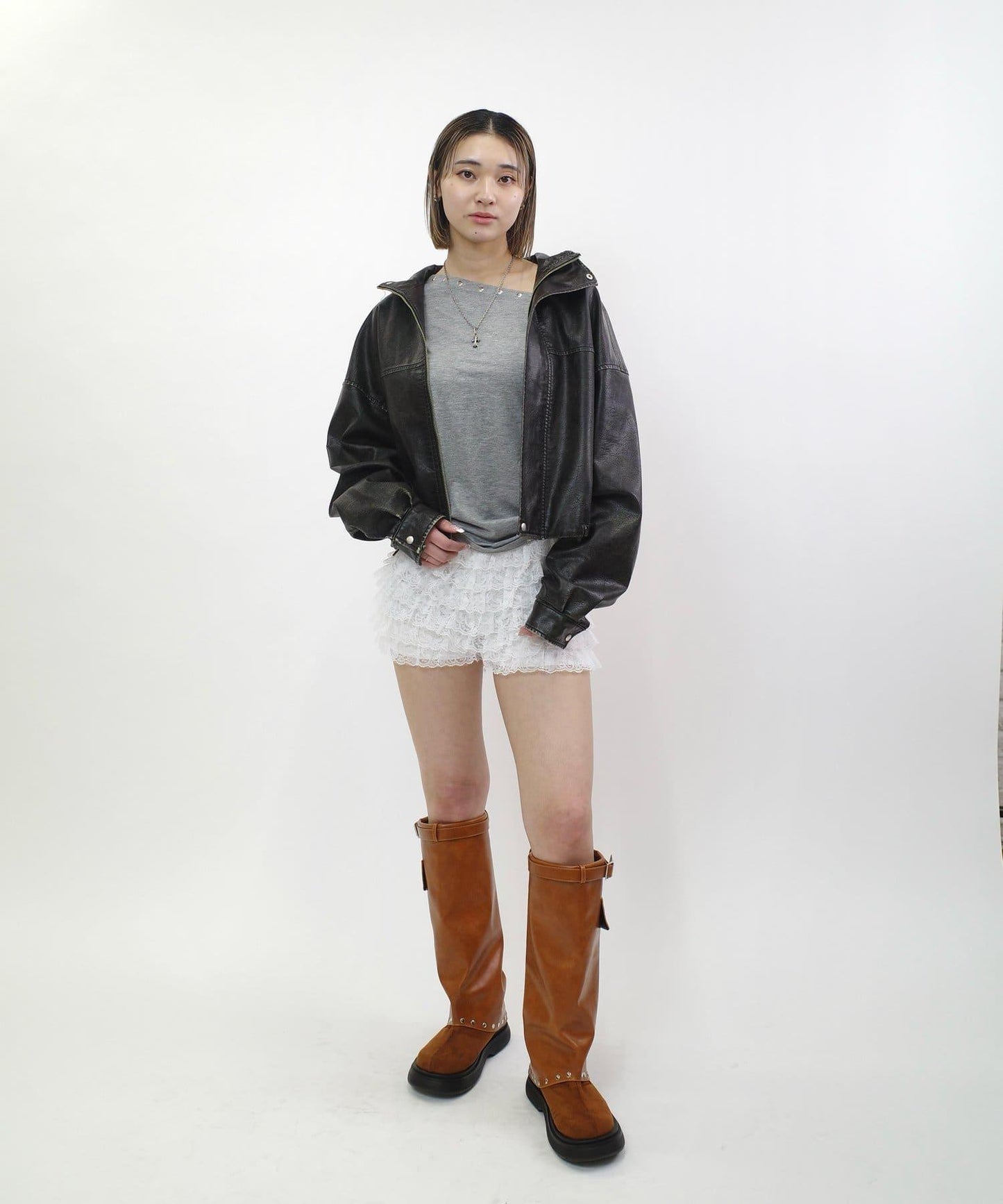 【WHO'S WHO gallery】復古風格皮革夾克