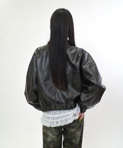 【WHO'S WHO gallery】復古風格皮革夾克