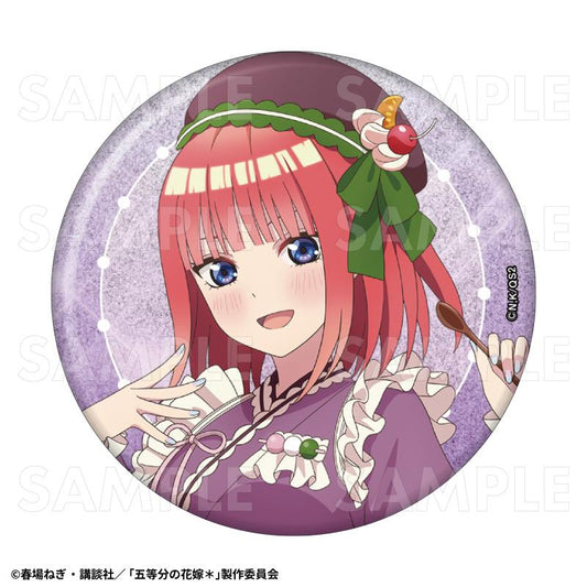 《五等分的新娘》*和芭菲裙Ver. 76mm亮片徽章 中野二乃