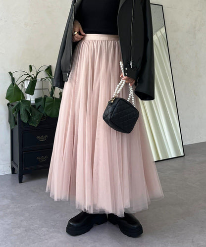 【總選舉參賽單品】蓬鬆網紗半身裙