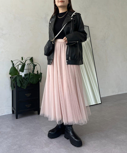 【總選舉參賽單品】蓬鬆網紗半身裙