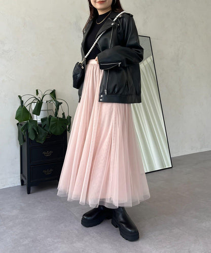 【總選舉參賽單品】蓬鬆網紗半身裙