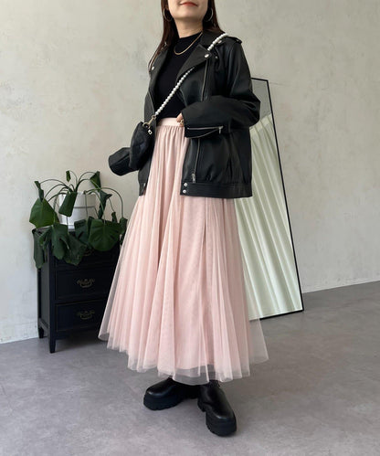 【總選舉參賽單品】蓬鬆網紗半身裙