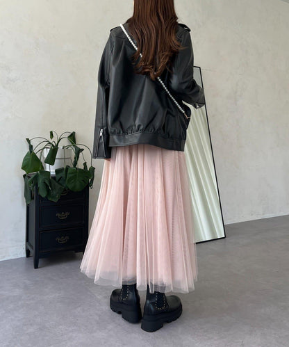 【總選舉參賽單品】蓬鬆網紗半身裙