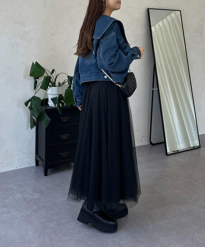 【總選舉參賽單品】蓬鬆網紗半身裙