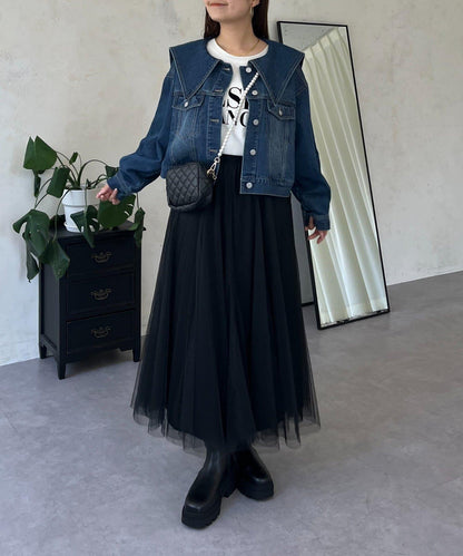 【總選舉參賽單品】蓬鬆網紗半身裙