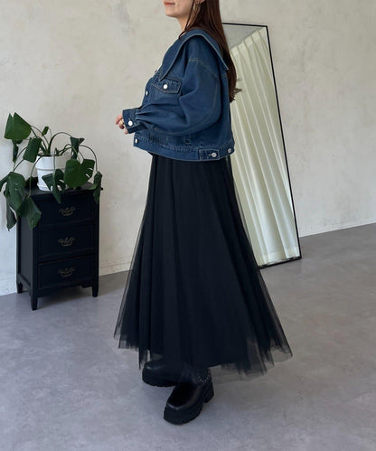 【總選舉參賽單品】蓬鬆網紗半身裙