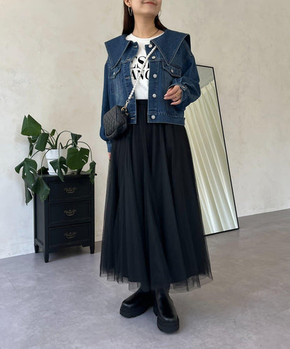 【總選舉參賽單品】蓬鬆網紗半身裙