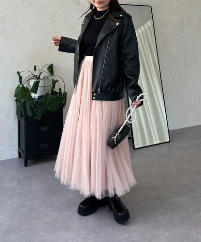 【總選舉參賽單品】蓬鬆網紗半身裙