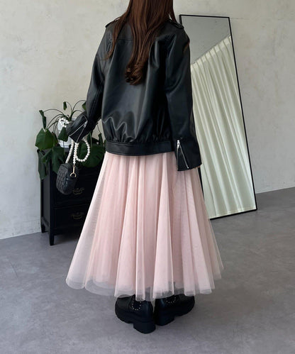 【總選舉參賽單品】蓬鬆網紗半身裙