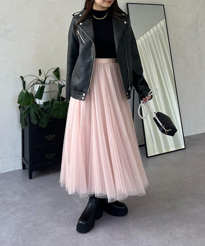 【總選舉參賽單品】蓬鬆網紗半身裙