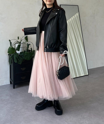 【總選舉參賽單品】蓬鬆網紗半身裙