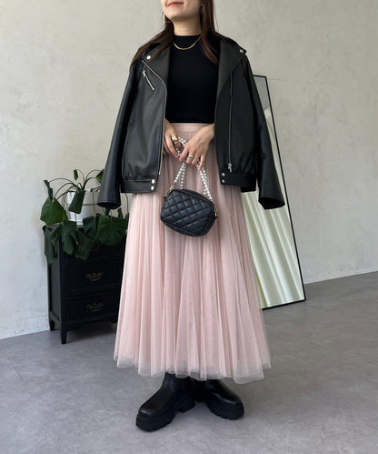 【總選舉參賽單品】蓬鬆網紗半身裙