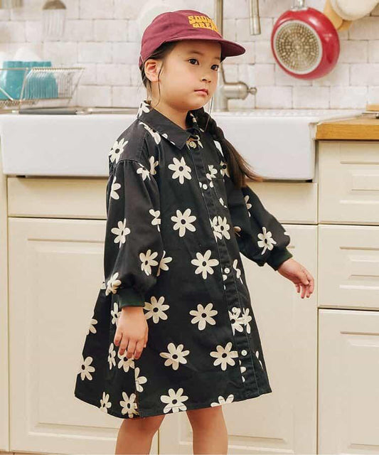 Girls 廚師連衣裙