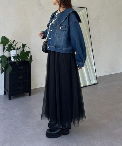 【總選舉參賽單品】蓬鬆網紗半身裙