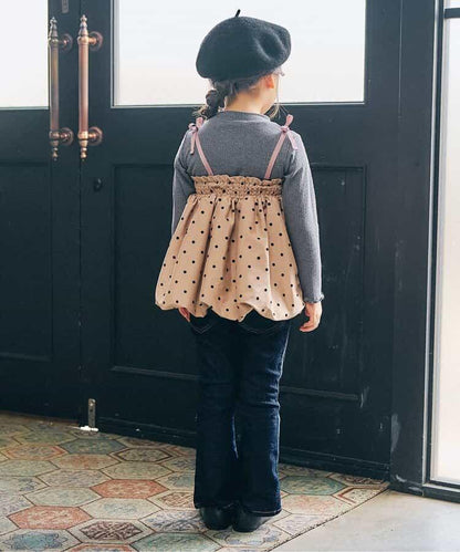 彈力喇叭褲 10分長度