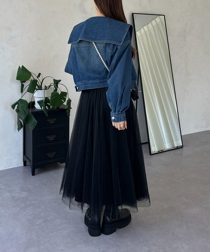 【總選舉參賽單品】蓬鬆網紗半身裙