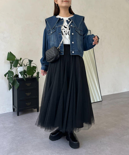 【總選舉參賽單品】蓬鬆網紗半身裙