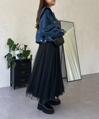 【總選舉參賽單品】蓬鬆網紗半身裙