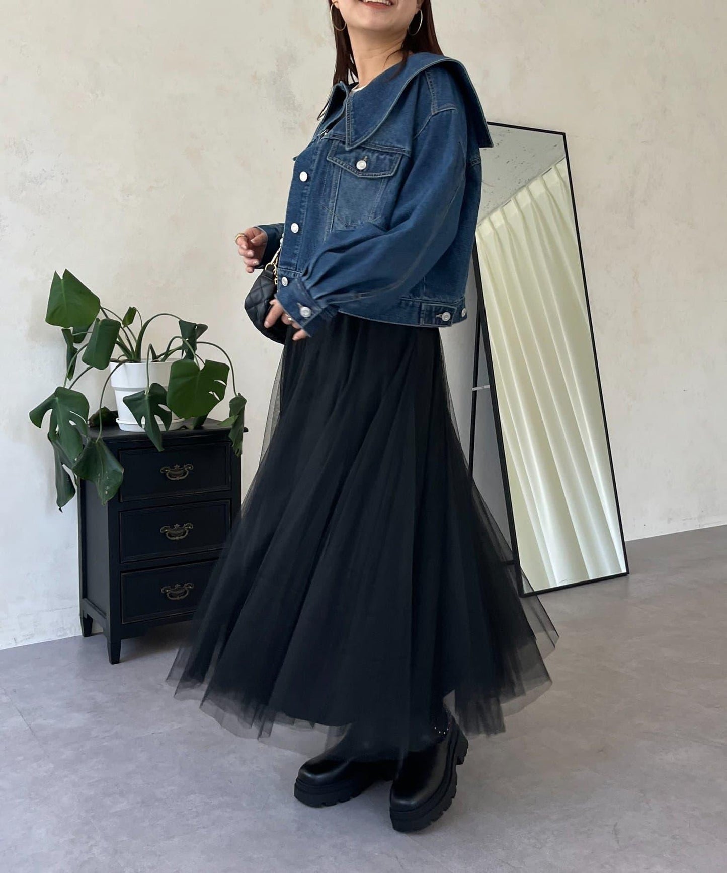 【總選舉參賽單品】蓬鬆網紗半身裙