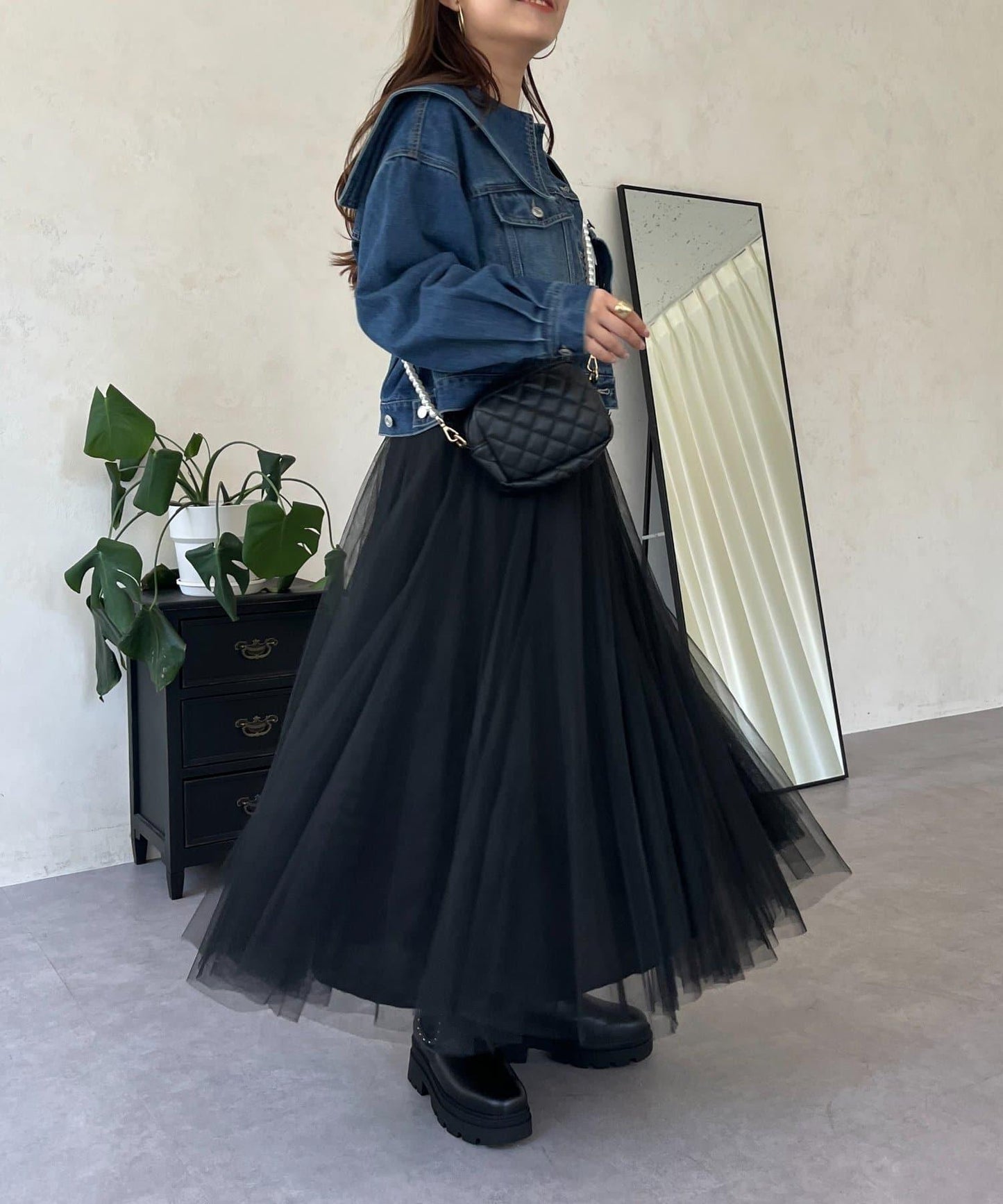 【總選舉參賽單品】蓬鬆網紗半身裙