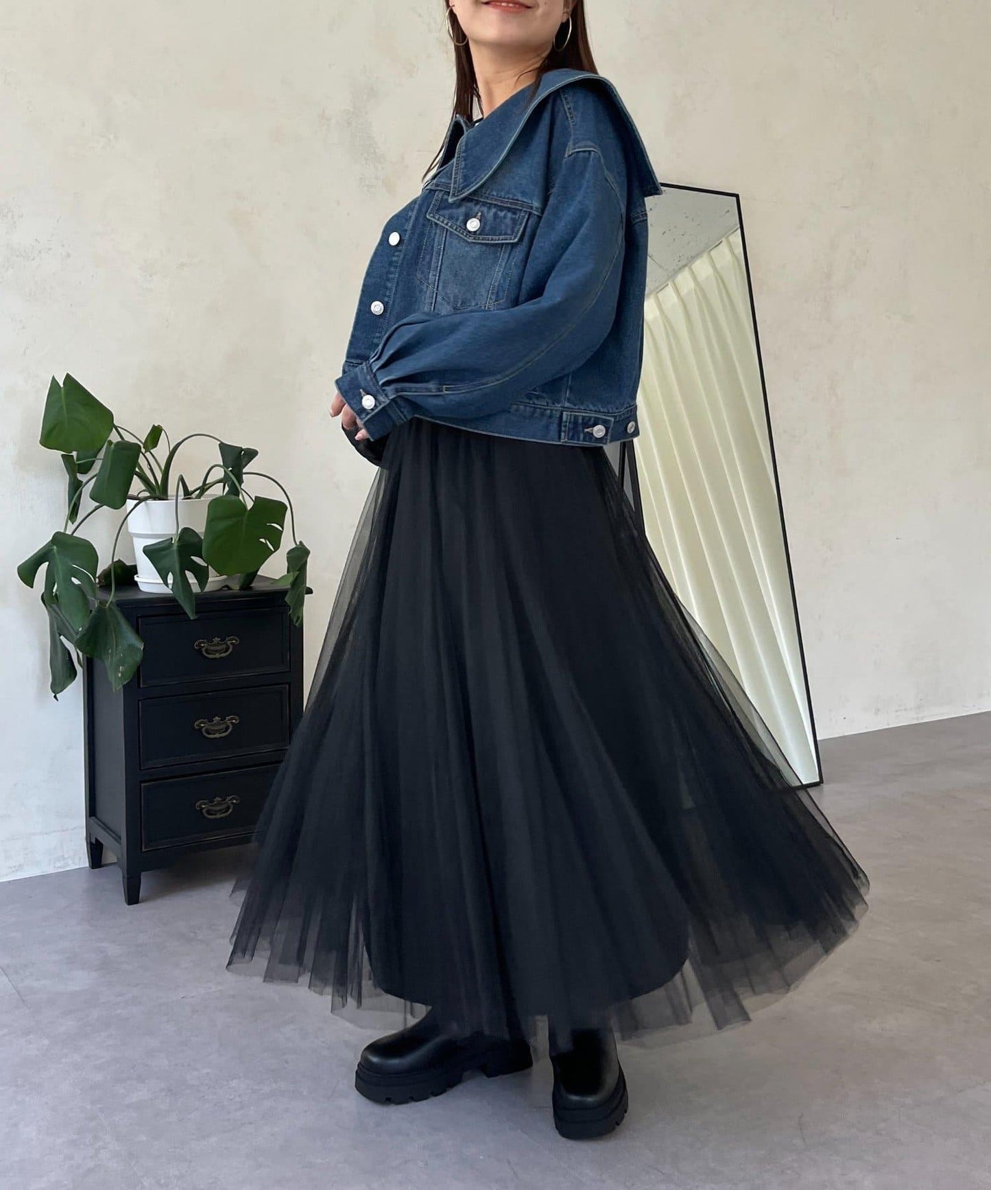 【總選舉參賽單品】蓬鬆網紗半身裙