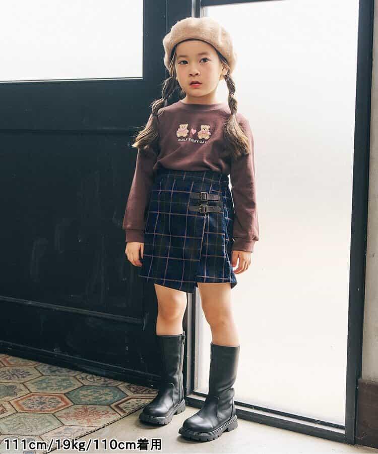倫敦女孩風格短款裙褲