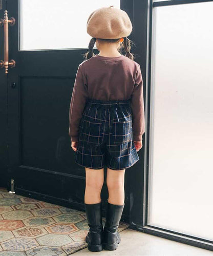 倫敦女孩風格短款裙褲