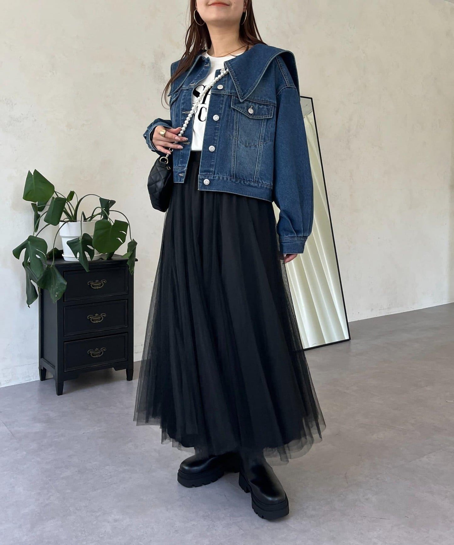 【總選舉參賽單品】蓬鬆網紗半身裙