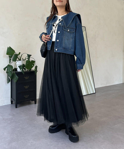 【總選舉參賽單品】蓬鬆網紗半身裙