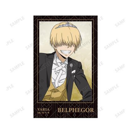 《家庭教師HITMAN REBORN!》全新繪製 貝爾菲戈爾 燕尾服款 即影即有相機風格插畫卡2枚套裝