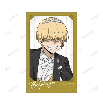 《家庭教師HITMAN REBORN!》全新繪製 貝爾菲戈爾 燕尾服款 即影即有相機風格插畫卡2枚套裝