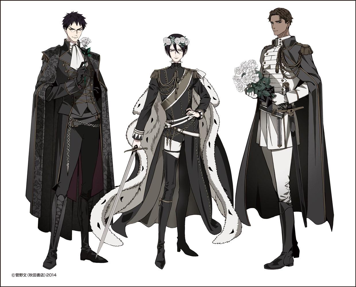 《薔薇王的葬列》_新繪帆布畫【紀念展ver.】