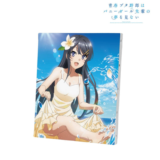 青春豬頭少年不會夢到兔女郎學姐_櫻島麻衣 帆布畫 ver.B