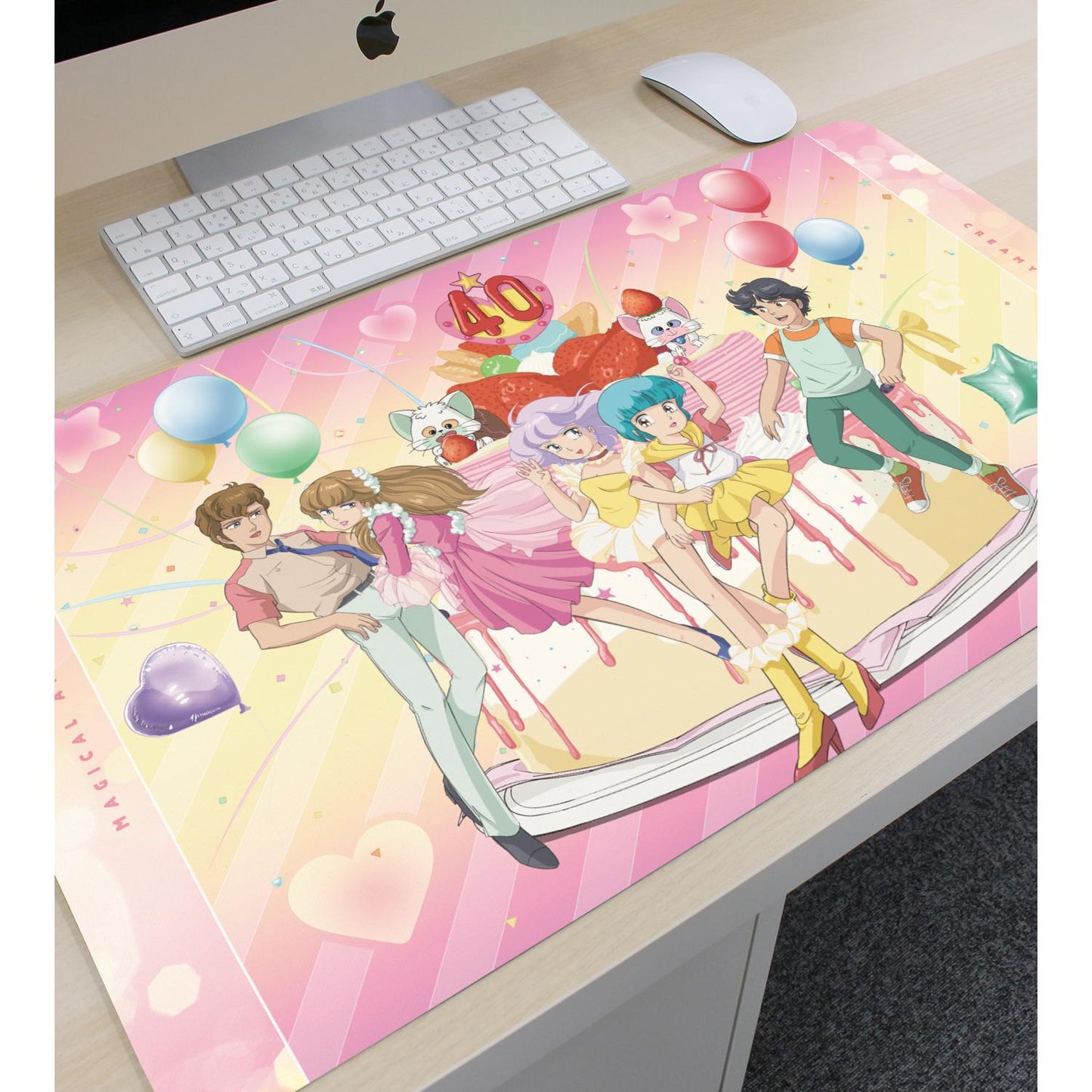 魔法天使克莉米咪 40週年插畫 合集 多功能桌墊