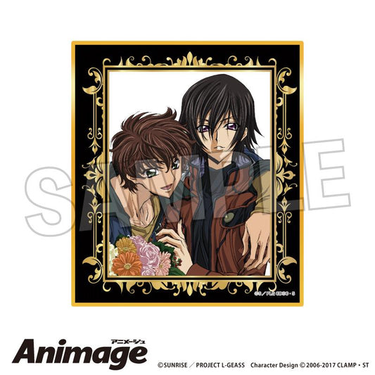《反叛的魯路修》Animage閃耀色紙 A