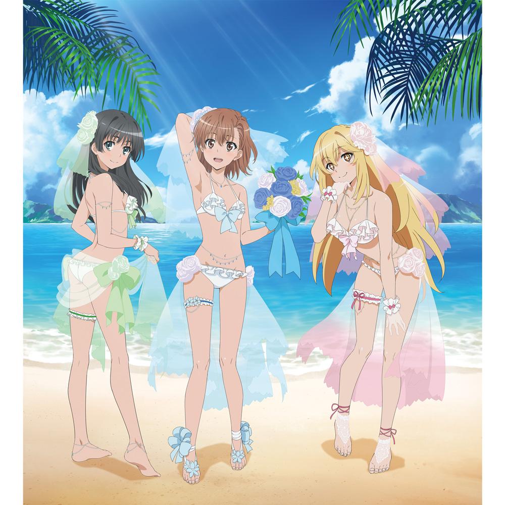 《某科學的超電磁炮》T_新繪製複製原畫（婚紗泳裝）