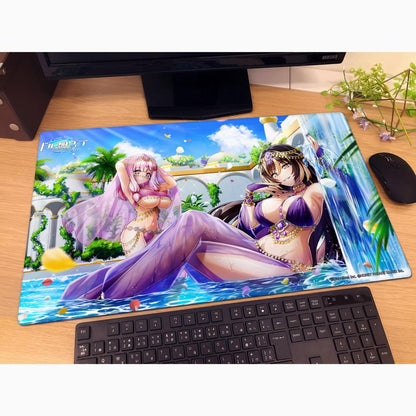 《洶湧海豚》橡膠鼠標墊（哈迪卡·瓦達津海）