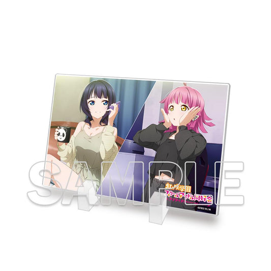LoveLive!虹咲學園學園偶像同好會 迷你亞克力立牌 果林&璃奈